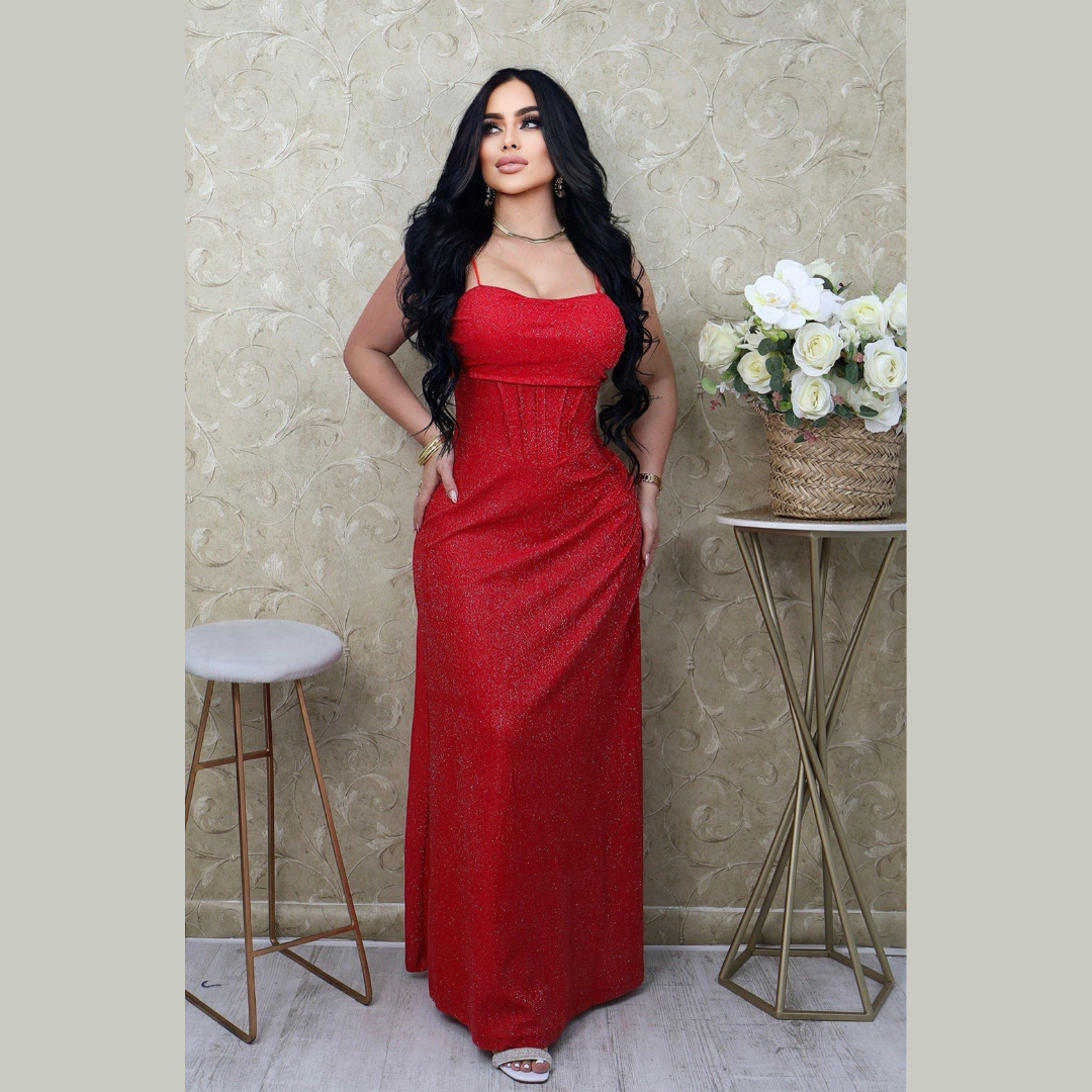 Elegancia y Comodidad: Vestido Largo de Fiesta y Eventos