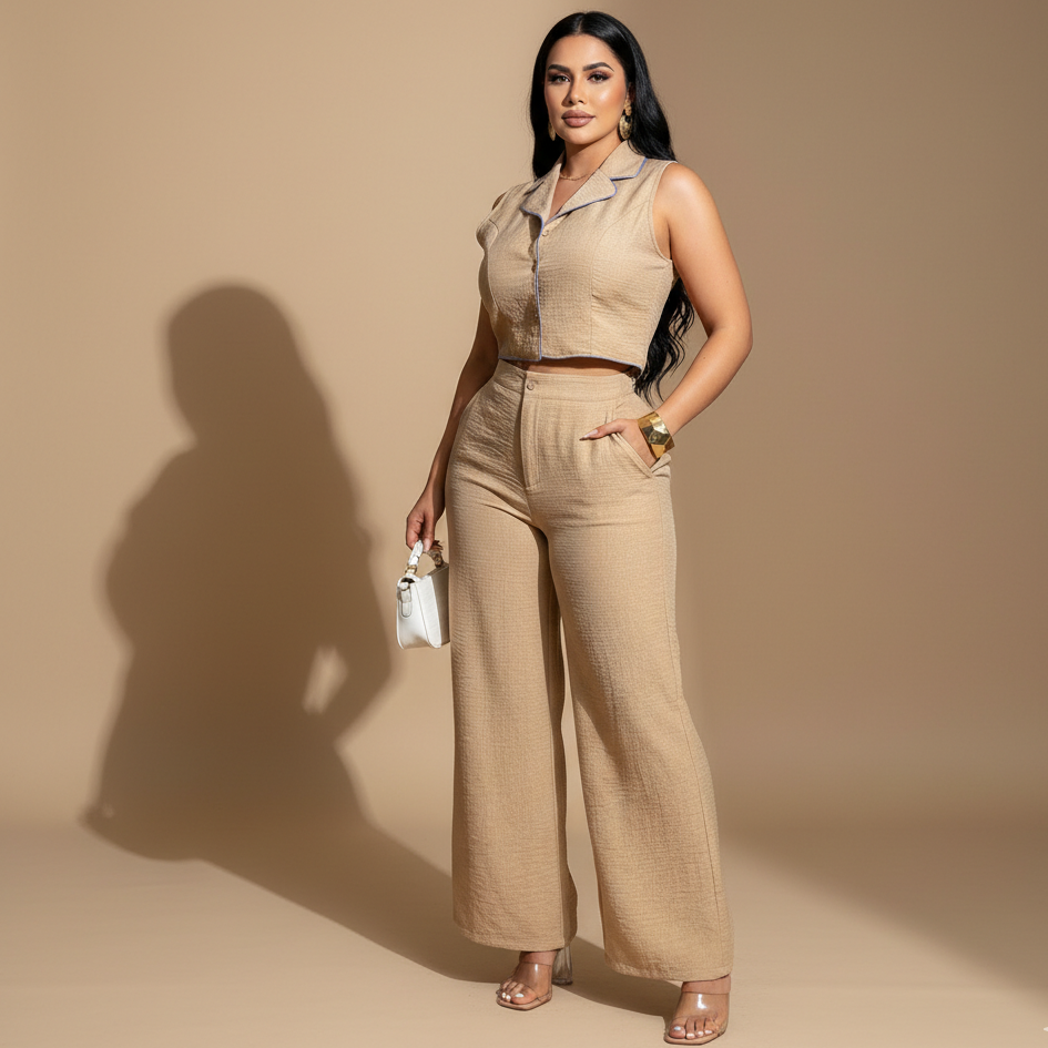 Conjunto Aurea de Dos Piezas