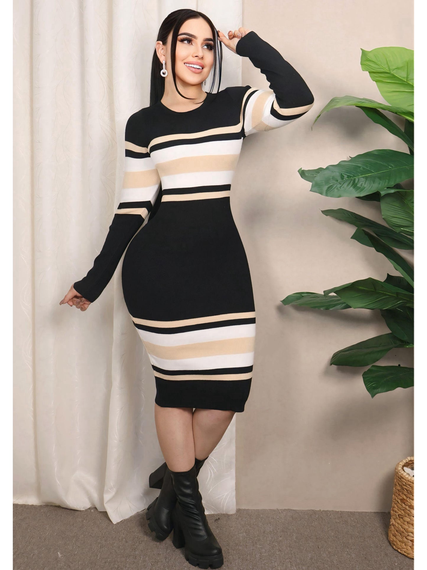 Vestido de Hilo para Mujer Ajustado, Elegante y Talla Única