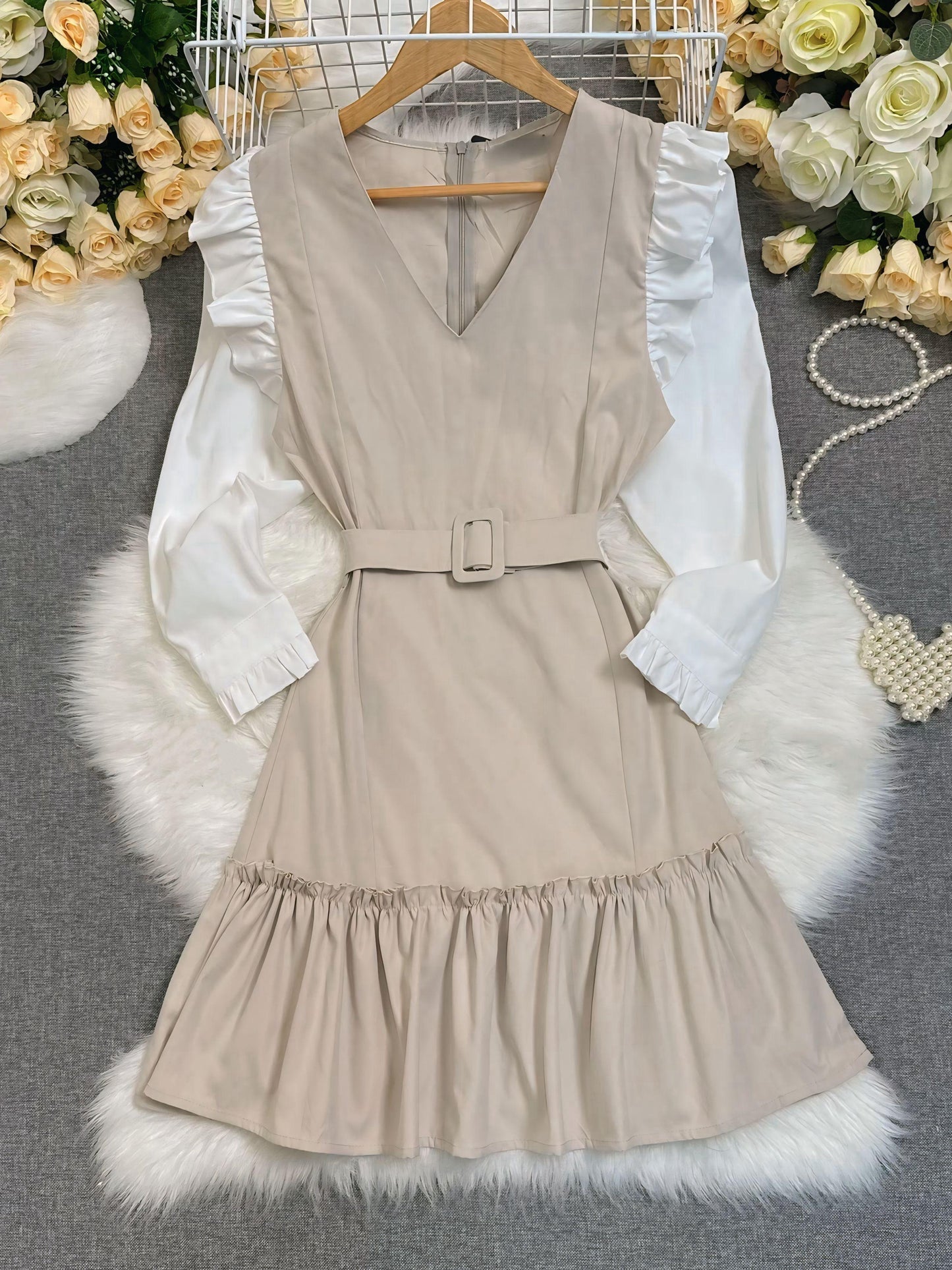 Vestido corto jumper