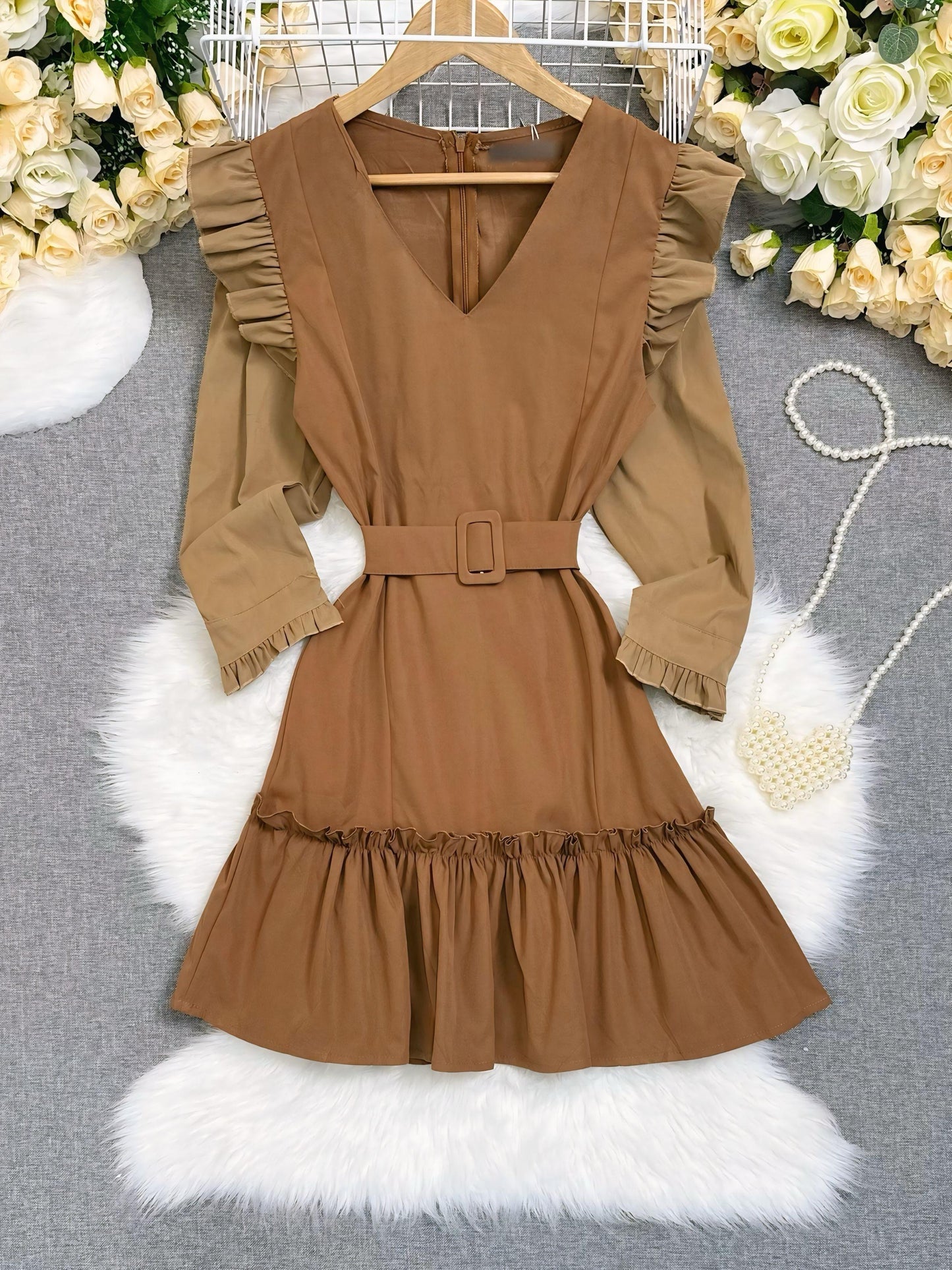 Vestido corto jumper