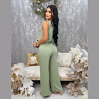 Conjunto dos piezas con chaleco y pantalón