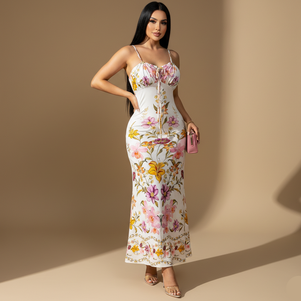 Vestido AURORA Garden Elegance