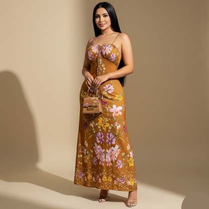 Vestido AURORA Garden Elegance