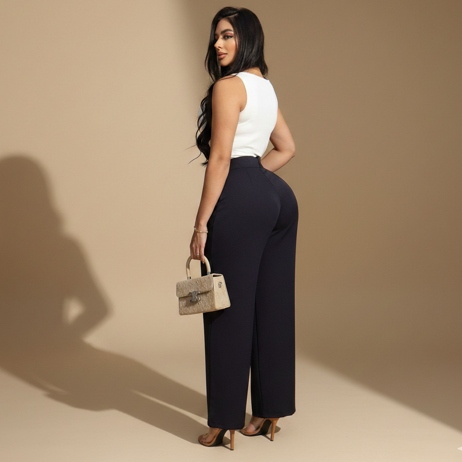 Conjunto Élise de Silueta Amplia