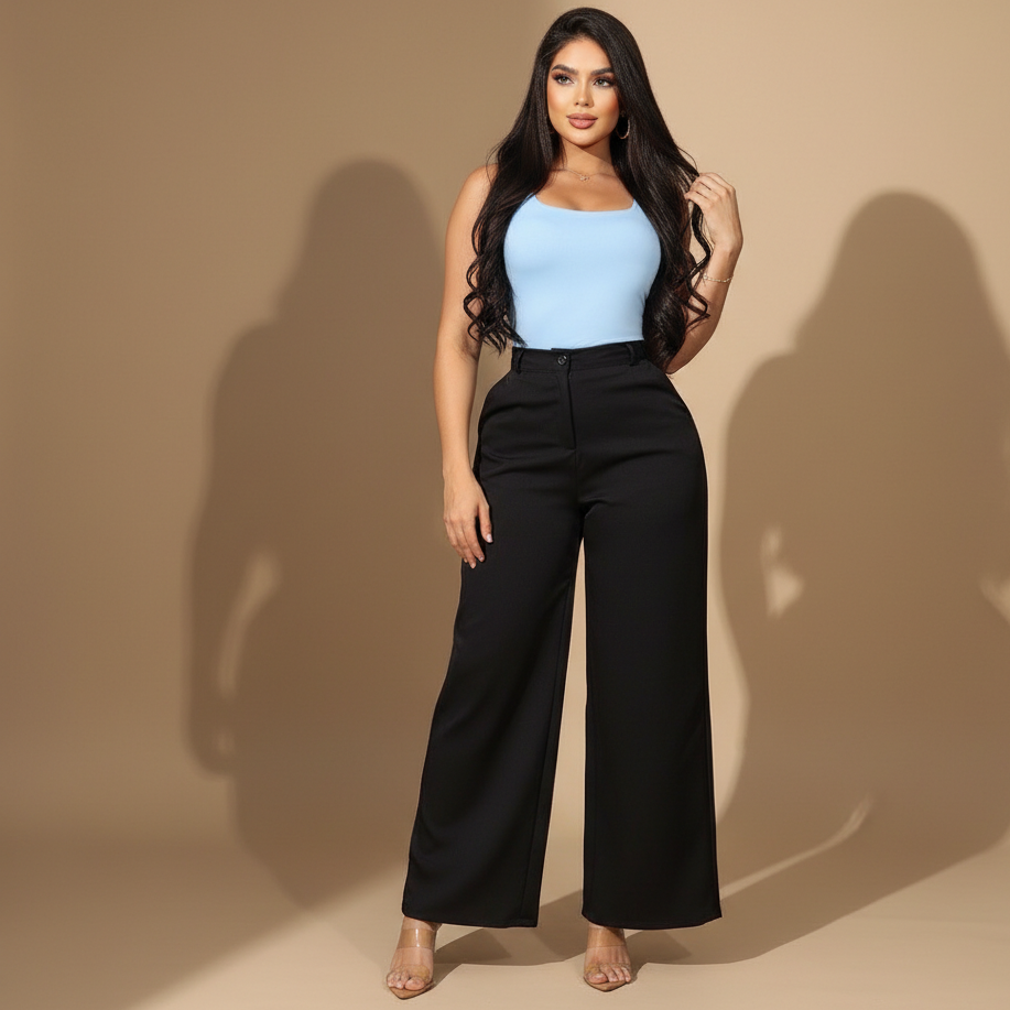 Conjunto Élise de Silueta Amplia