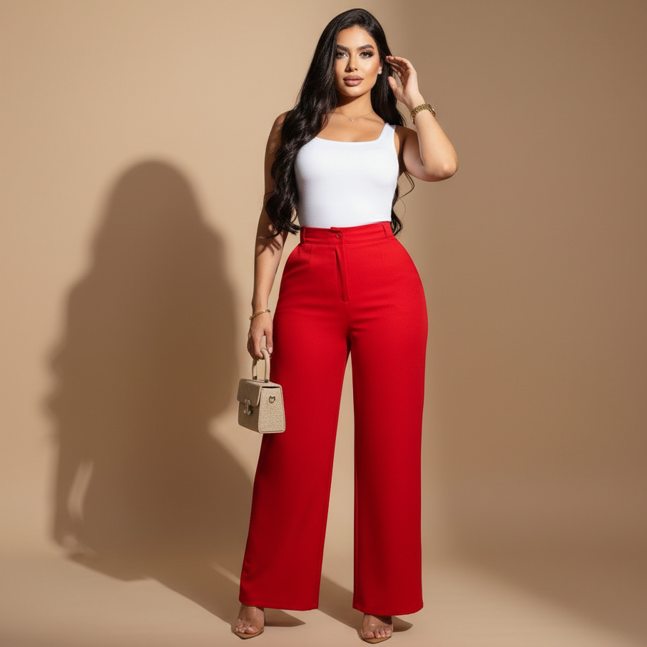 Conjunto Élise de Silueta Amplia