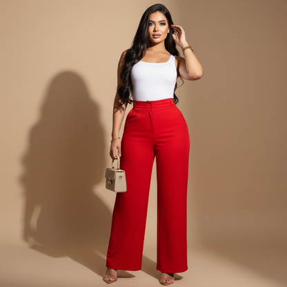 Conjunto Élise de Silueta Amplia