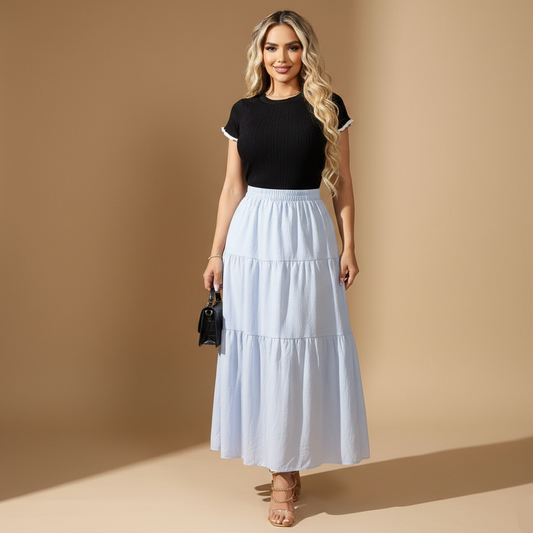 Falda Volantes Glamour