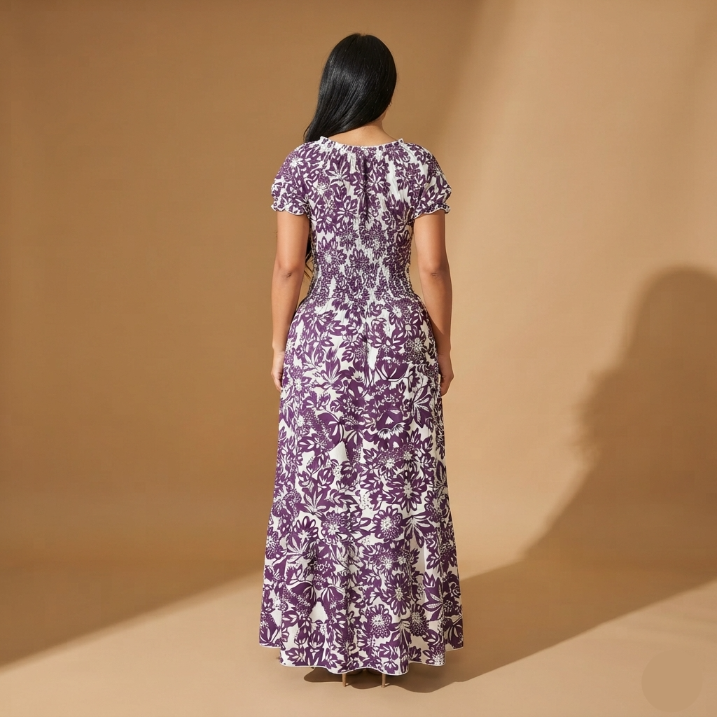 Vestido Borgoña