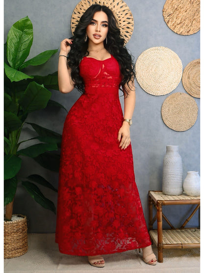 Vestido encaje elegante