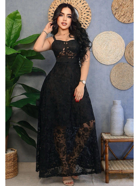 Vestido encaje elegante