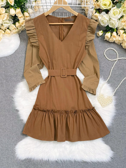Vestido corto jumper