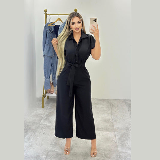 Enterizo Unicolor de Mujer Elegancia y Comodidad